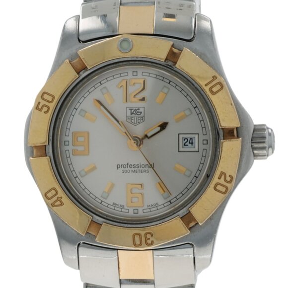 Tag Heuer Professional Ladies Watch WN1353 Stainless Yellow Gold 18k Quartz main image 7